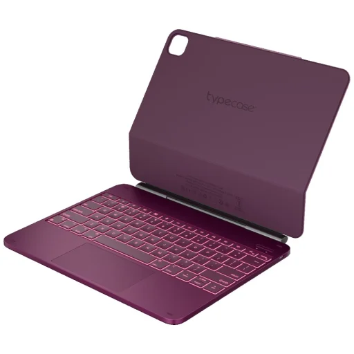 Apple iPad Pro 13 2024/2025 Typecase Edge puzdro s klávesnicou malinové - 8