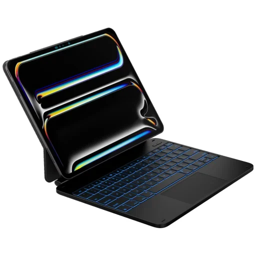 Apple iPad Pro 13 2024/2025 Typecase Edge puzdro s klávesnicou, karbónové - 3