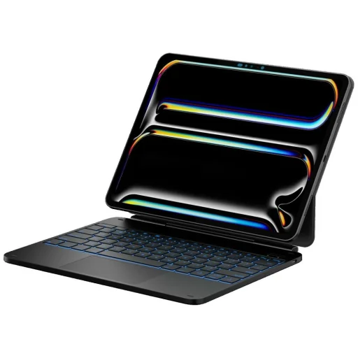 Apple iPad Pro 13 2024/2025 Typecase Edge puzdro s klávesnicou, karbónové - 1