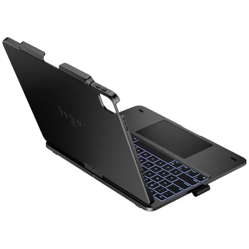 Apple iPad Air 13" M2 2024 / M3 2025 / M4 2026 Typecase Flexbook Touch puzdro s klávesnicou sivé puzdro - 4