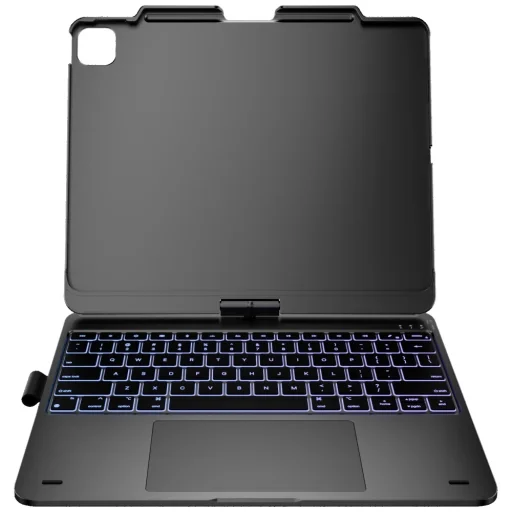 Apple iPad Air 13" M2 2024 / M3 2025 / M4 2026 Typecase Flexbook Touch puzdro s klávesnicou sivé puzdro - 6