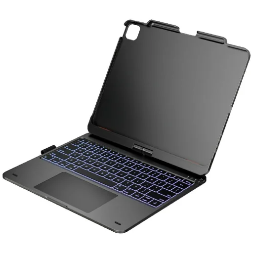 Apple iPad Air 13" M2 2024 / M3 2025 / M4 2026 Typecase Flexbook Touch puzdro s klávesnicou sivé puzdro - 9