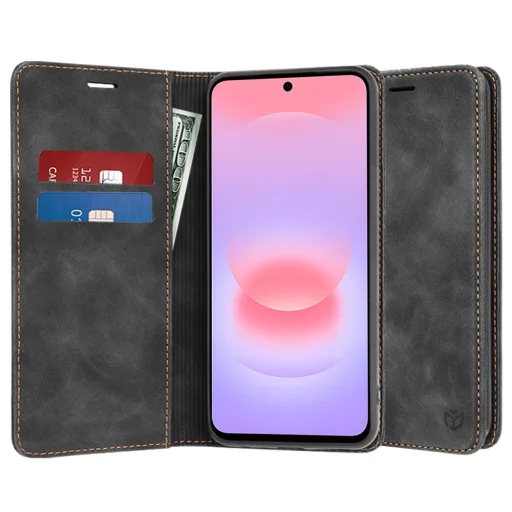 Techsuit - Confy Cover - Samsung Galaxy A37 5G - Čierne puzdro - 1