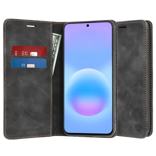 Techsuit - Confy Cover - Samsung Galaxy A57 5G - Čierne puzdro - 1