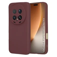 Techsuit - SoftFlex - Honor Magic8 Pro - puzdro Plum Red