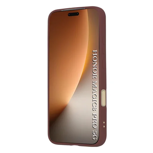 Techsuit - SoftFlex - Honor Magic8 Pro - puzdro Plum Red - 3