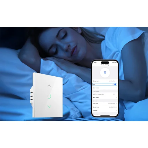 Meross MRS100MA(EU) (Matter) inteligentný Wi‑Fi žalúziový spínač s časovačom - 6