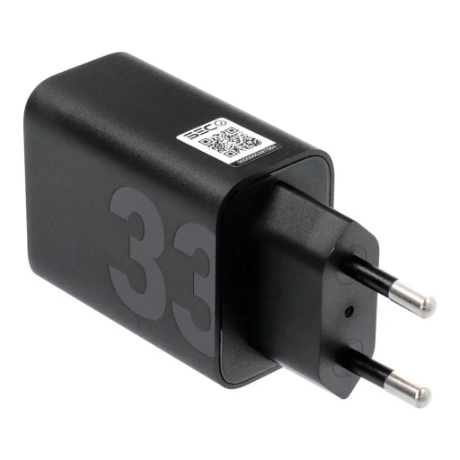 Motorola eredeti USB-A hálózati töltő adapter 33W MC339 fekete - 3