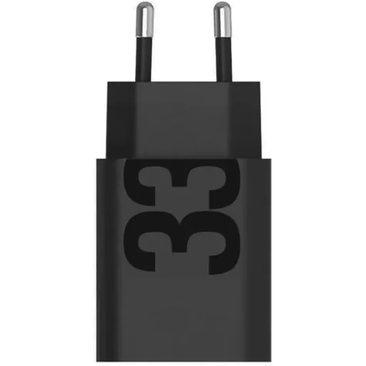 Motorola originálny USB-A sieťový nabíjací adaptér 33W MC339 čierny - 1