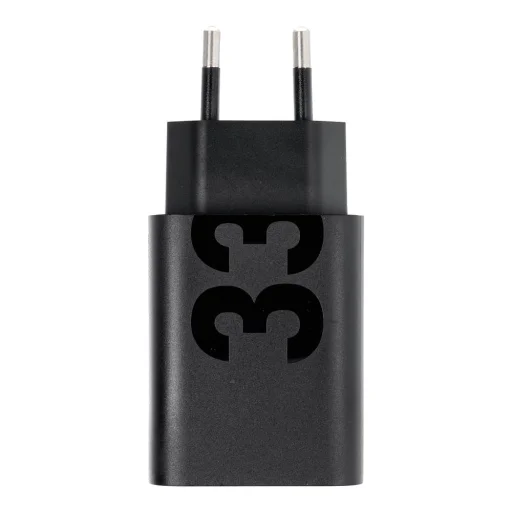Motorola originálny USB-A sieťový nabíjací adaptér 33W MC339 čierny - 1