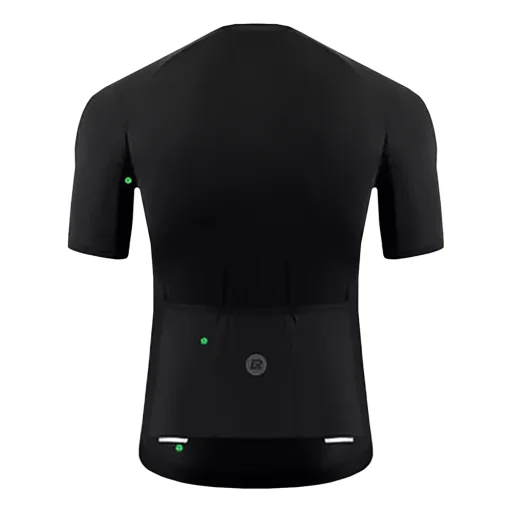 Rockbros 15120002006 cyklistický dres s krátkym rukávom XXXL - čierny - 2