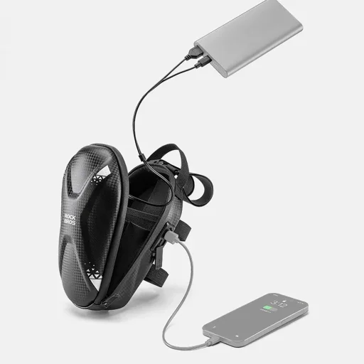 Rockbros taška 3011006301 na riadidlá na bicykel alebo kolobežku 1,3 l - čierna - 2