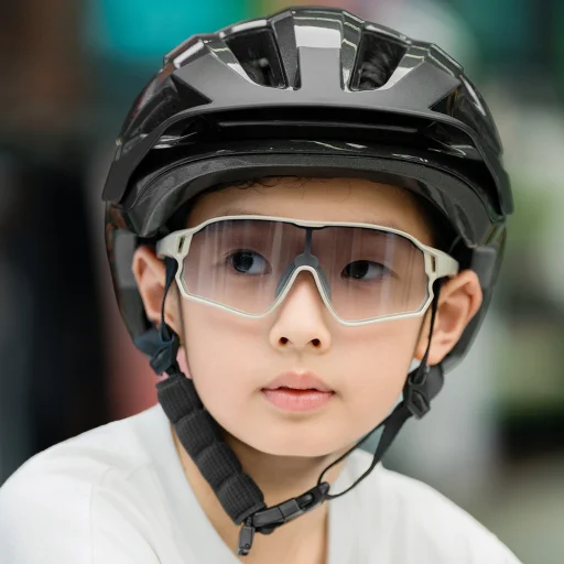 Rockbros LK-67 Mládežnícka cyklistická prilba s odnímateľným šiltom 54–58 cm - sivá - 2