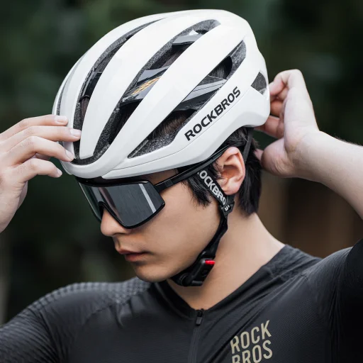 Rockbros LK-79 Cyklistická prilba 58-62 cm - biela - 3