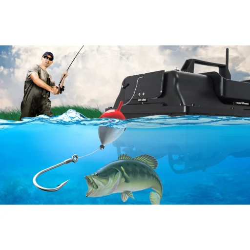 Flytec V010 5200 mAh zavážacia loďka, zakrmovací čln - 12