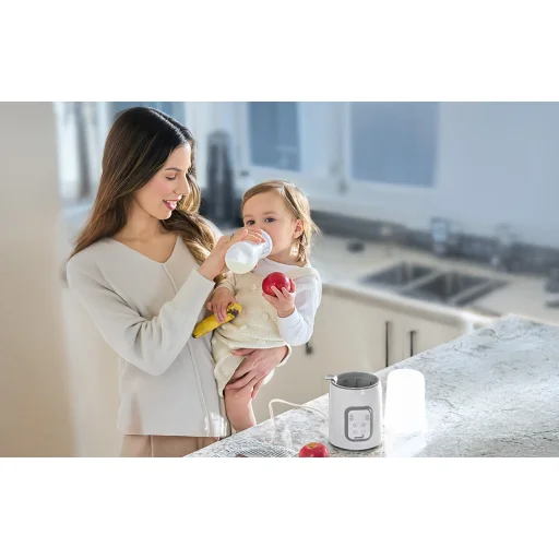 Grownsy ohrievač fliaš (sivý) N10T - 3