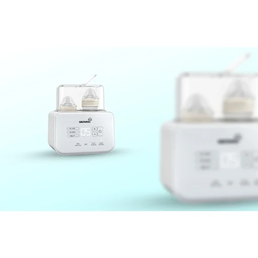 Grownsy multifunkčný ohrievač fliaš (biely) W3 - 8