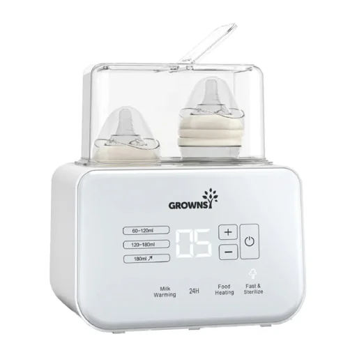 Grownsy multifunkčný ohrievač fliaš (biely) W3 - 1