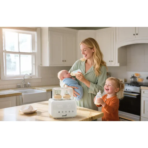 Grownsy dvojitý ohrievač fliaš (W3-1) - 3