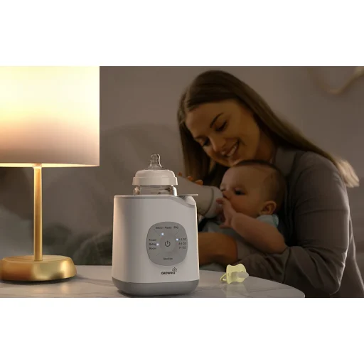 Grownsy 10 v 1 ohrievač dojčenských fliaš (sivý) N9 - 3