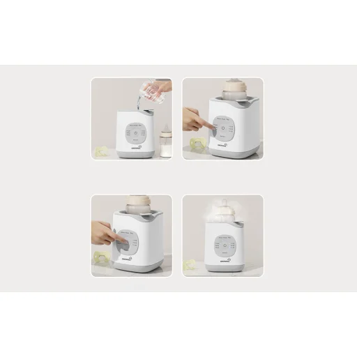 Grownsy 10 v 1 ohrievač dojčenských fliaš (sivý) N9 - 4