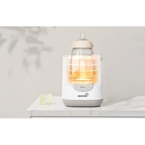 Grownsy 10 v 1 ohrievač dojčenských fliaš (sivý) N9 - 7