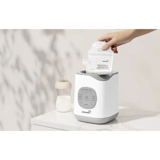 Grownsy 10 v 1 ohrievač dojčenských fliaš (sivý) N9 - 8