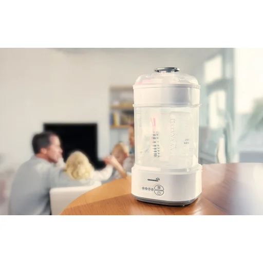 Grownsy sterilizátor a sušička dojčenských fliaš (sivý) - 6