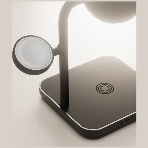 Zens Office Charger Pro 3 + Apple Watch Charging 15W Qi2 magnetická indukčná nabíjačka 3 v 1 - 6