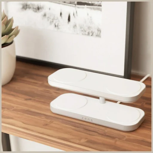 Zens Quattro Charger Pro 4 Qi2 4 v 1 magnetická indukčná nabíjačka čierna - 6