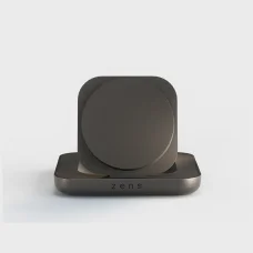 Zens magnetická indukčná nabíjačka na nočný stolík Qi2 15W USB-C čierna