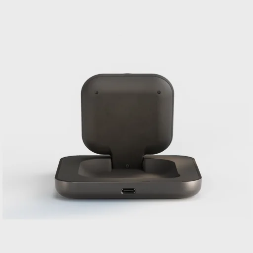 Zens magnetická indukčná nabíjačka na nočný stolík Qi2 15W USB-C čierna - 2