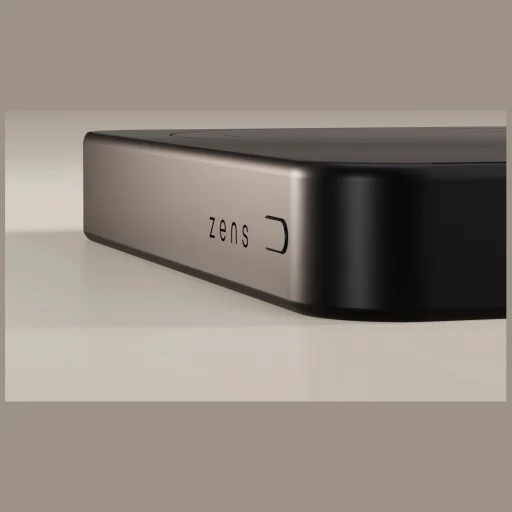 Zens Pro 1 Slim MagSafe Qi2 Power Bank 15W USB-C 10000 mAh čierna - 4