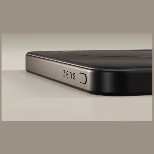 Zens Pro 1 Slim MagSafe Qi2 Powerbank 15W USB-C 5000 mAh čierna - 4