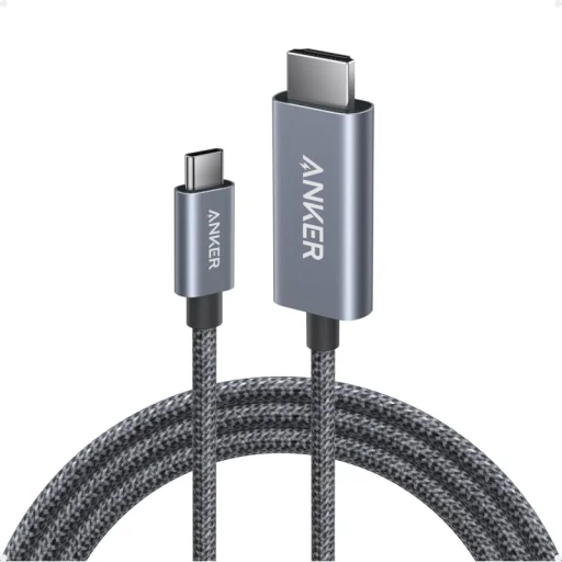 USB-C na HDMI video kábel Anker Nano, 1,8m, sivý A87E0H12 - 1