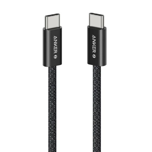 USB-C na USB-C kábel Anker Zolo, 240W, 1,8m, biely - 1