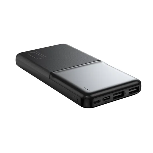 Powerbanka XO DESIGN PR251, 10000mAh, 10.5W, čierna - 2