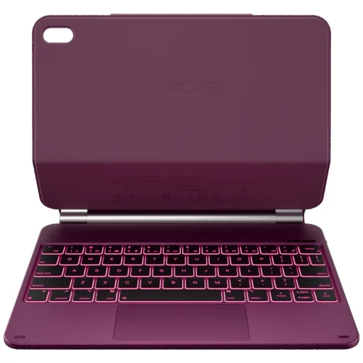 iPad 11 2025 / iPad 10.9 2022 Typecase Edge puzdro s klávesnicou malinové - 7