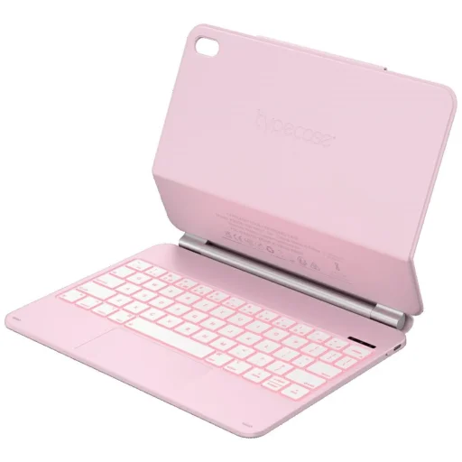 iPad 11" (A16) 2025 / iPad 10.9" 2022 Typecase Edge puzdro s klávesnicou ružové - 3