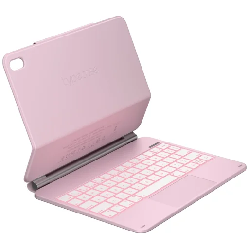 iPad 11" (A16) 2025 / iPad 10.9" 2022 Typecase Edge puzdro s klávesnicou ružové - 6