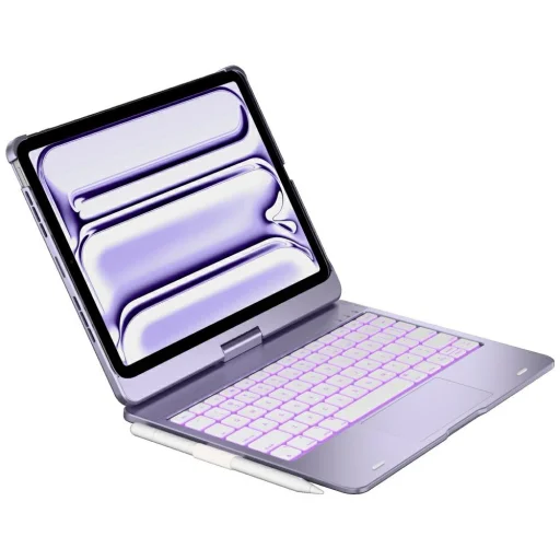 Apple iPad Pro 11 2024-2025 Typecase Flexbook Touch puzdro s klávesnicou svetlofialové - 2