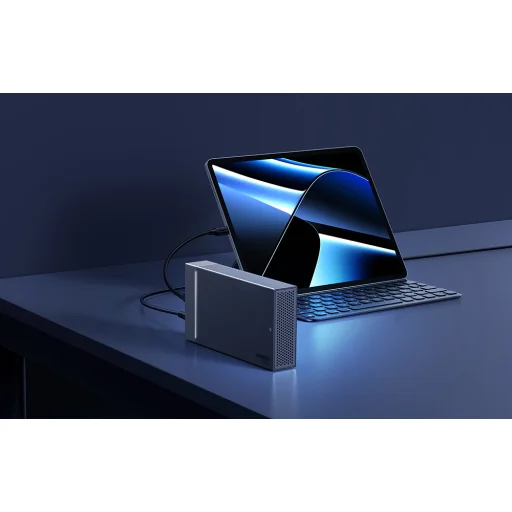 CM847 USB4 2-pozíciový externý box pre M.2 NVMe SSD - 7