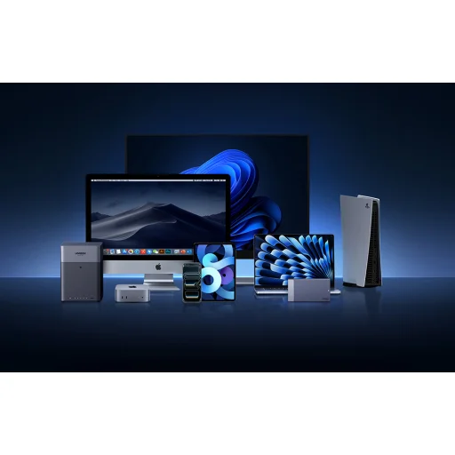 CM847 USB4 2-pozíciový externý box pre M.2 NVMe SSD - 8