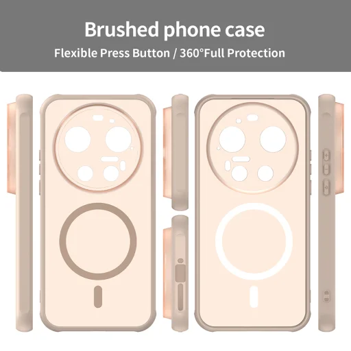 Techsuit - HaloFrost II MagSafe - puzdro na Xiaomi 17 Ultra - zlaté - 6