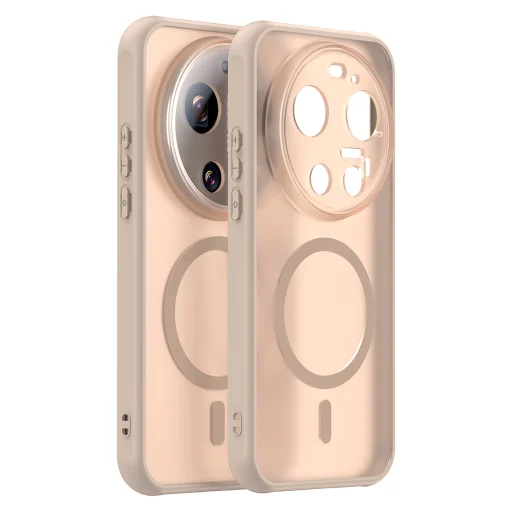 Techsuit - HaloFrost II MagSafe - puzdro na Xiaomi 17 Ultra - zlaté - 1