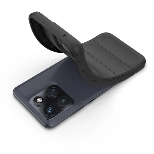 Techsuit - Magic Shield - Motorola Edge 70 Fusion - Čierne puzdro - 4