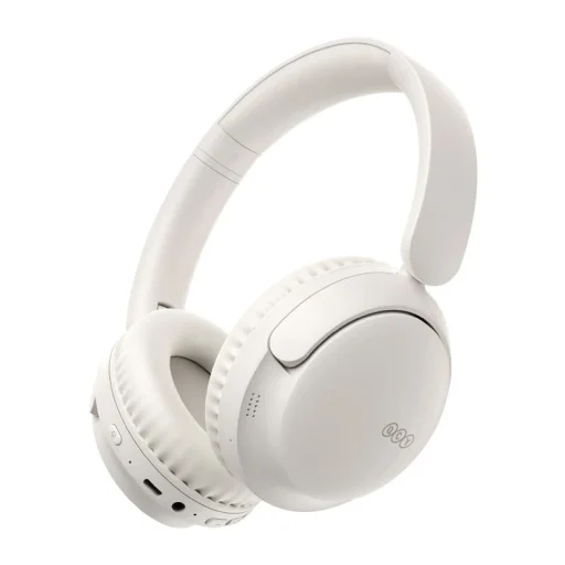 QCY H2S Lite biele bezdrôtové Bluetooth slúchadlá - 4