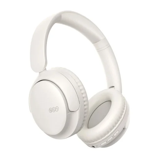 QCY H2S Lite biele bezdrôtové Bluetooth slúchadlá - 6