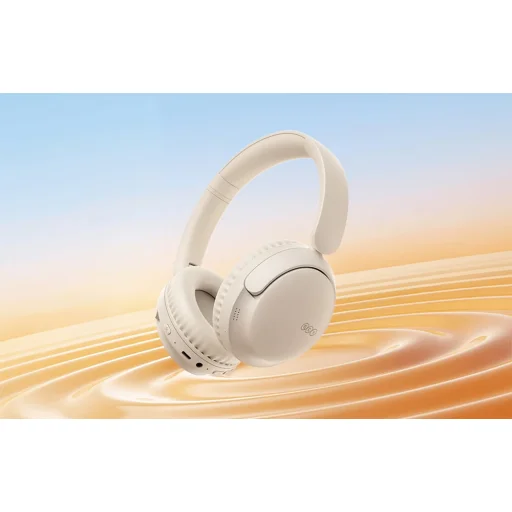 QCY H2S Lite biele bezdrôtové Bluetooth slúchadlá - 8