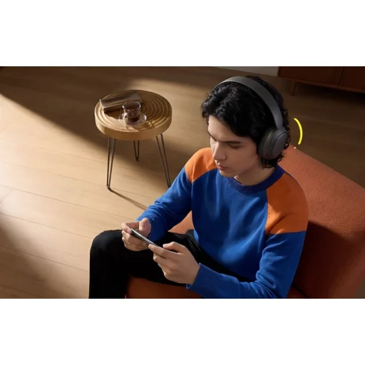 QCY H2S Lite čierne bezdrôtové Bluetooth slúchadlá - 11